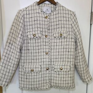 Annie Bing Janet Button Up Jacket Size XS